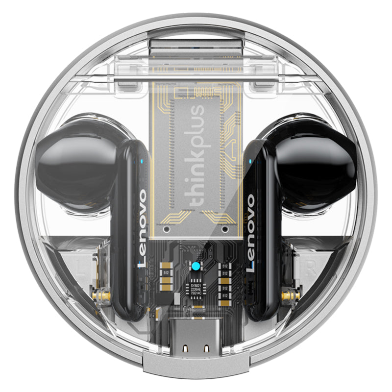 LENOVO Thinkplus LP8 Pro TWS Headset Wireless Bluetooth 5.2 Earbuds Transparent Design Headphone LENOVO Thinkplus LP8 Pro TWS Headset Wireless Bluetooth 5.2 Earbuds Transparent Design Headphone